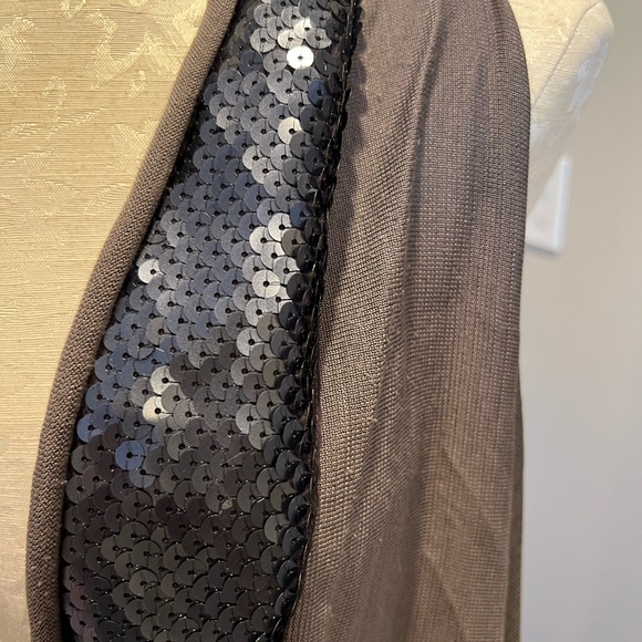 Dream society gray sequin knit vest - Picture 5 of 5